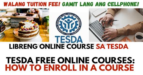How to Enroll in TESDA Free Online Course .